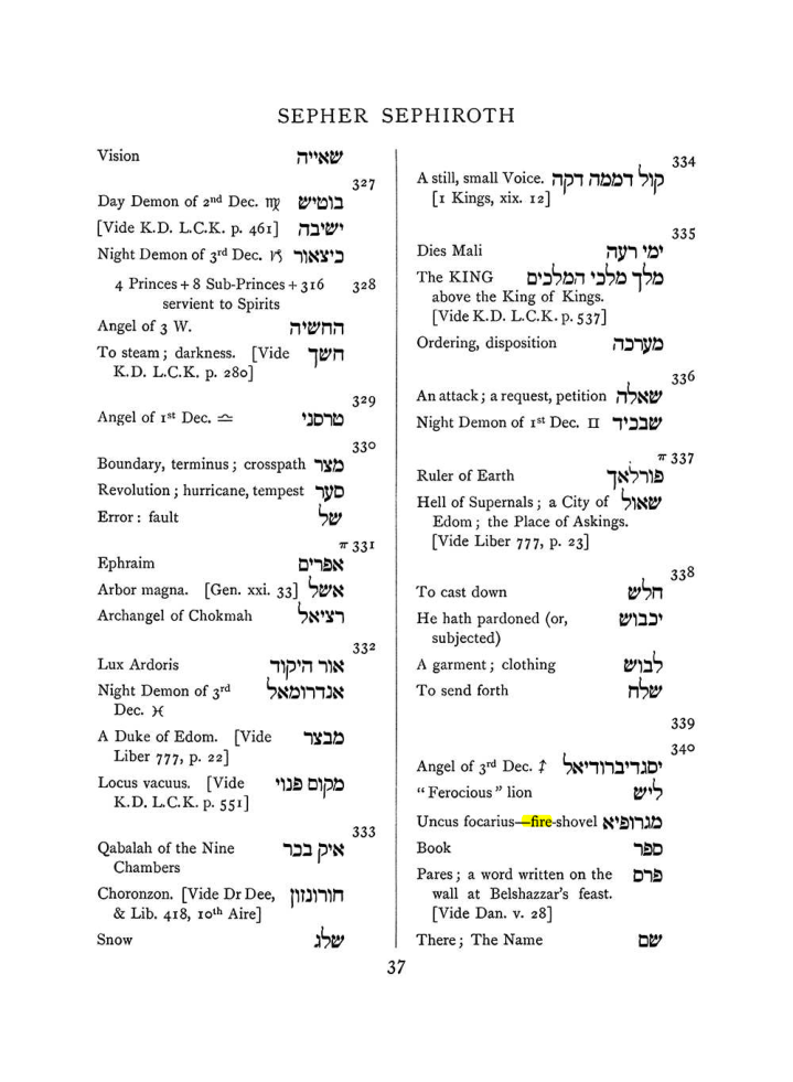 Original scan of The Equinox (Volume I, Number VIII), PDF page 353