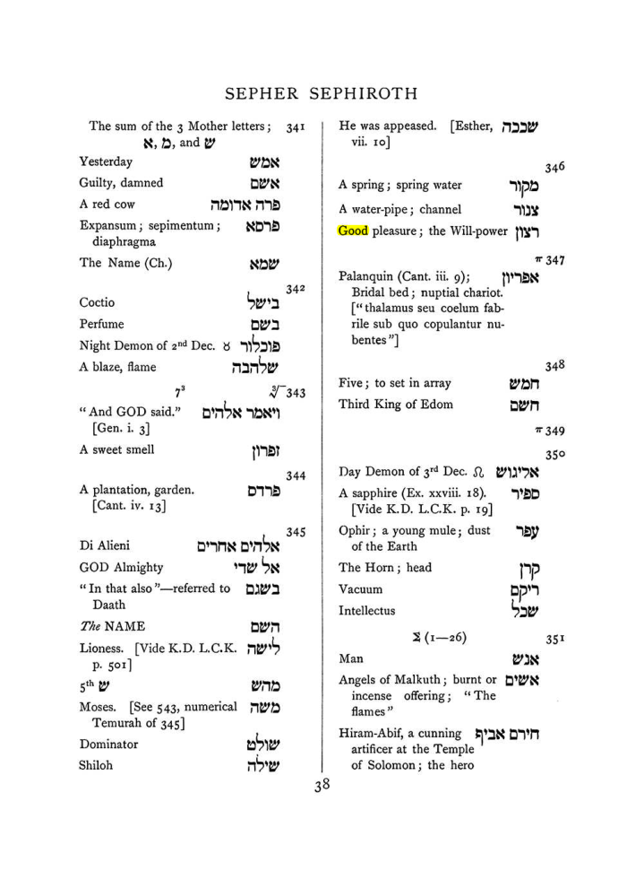 Original scan of The Equinox (Volume I, Number VIII), PDF page 354