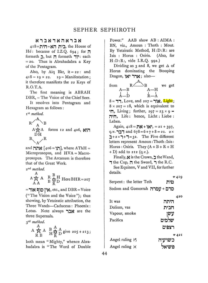 Original scan of The Equinox (Volume I, Number VIII), PDF page 360
