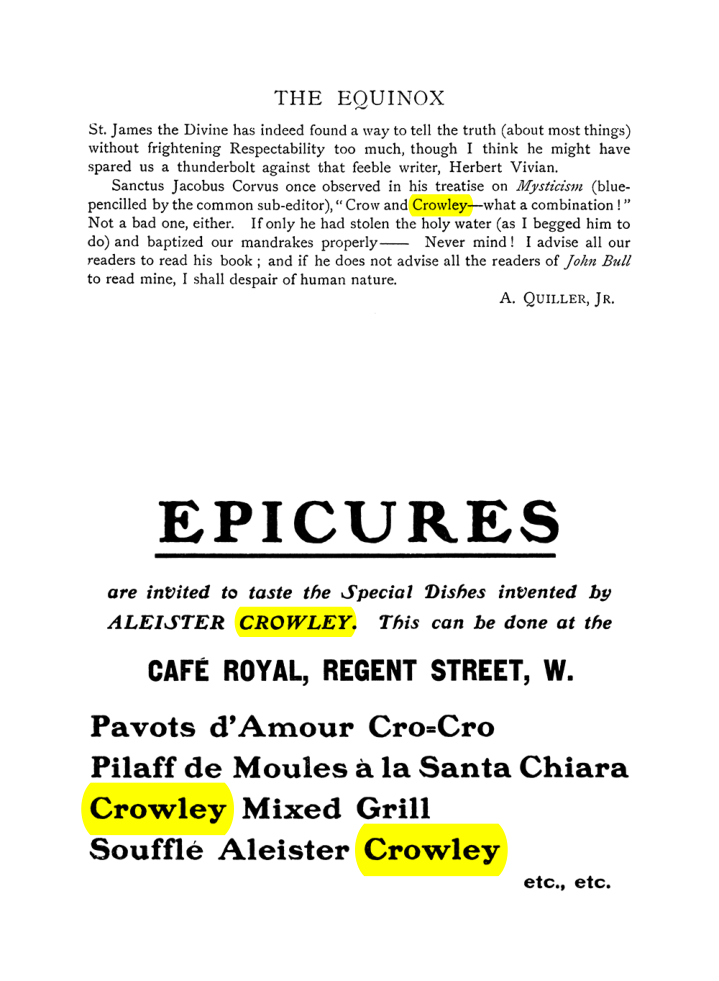 Original scan of The Equinox (Volume I, Number VIII), PDF page 418