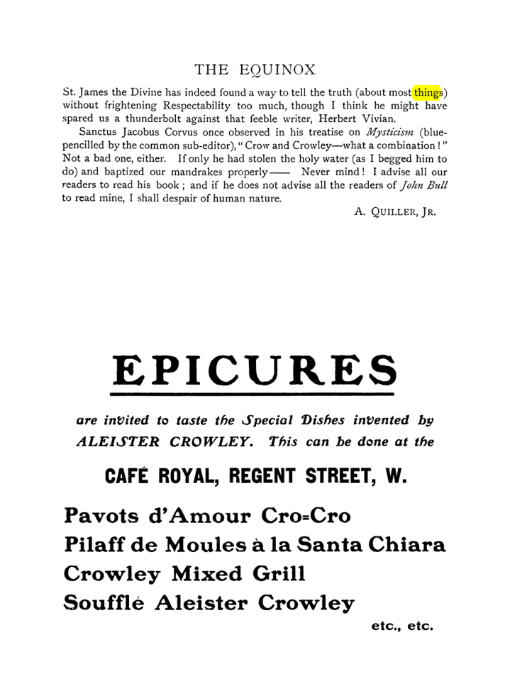 Original scan of The Equinox (Volume I, Number VIII), PDF page 418