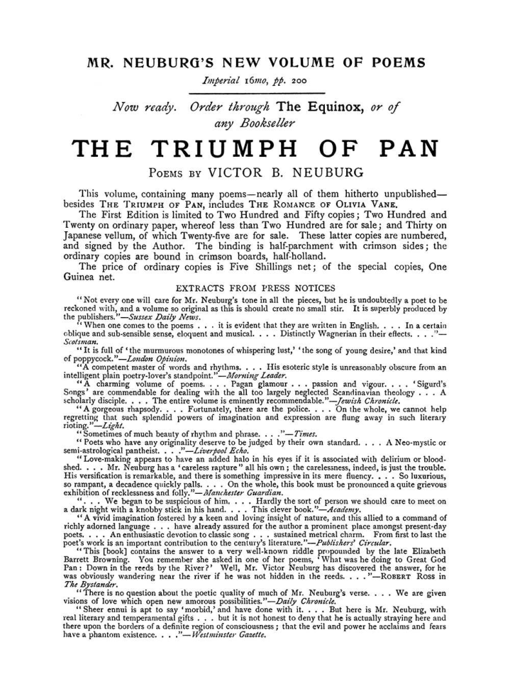 Original scan of The Equinox (Volume I, Number VIII), PDF page 427