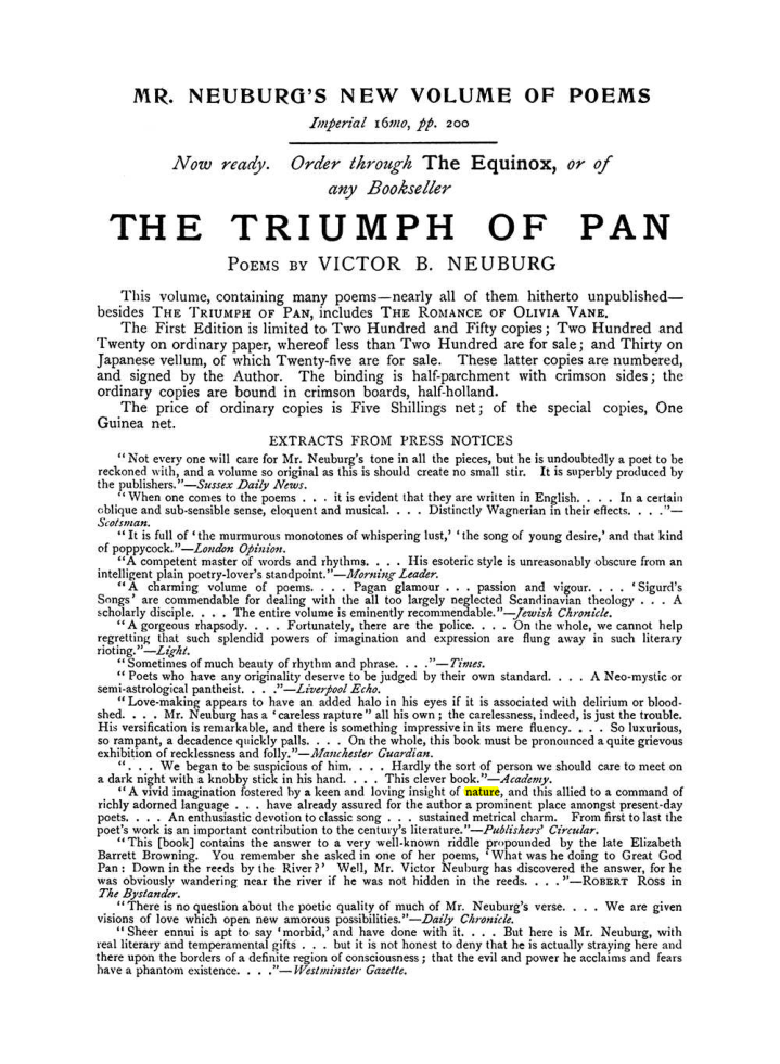 Original scan of The Equinox (Volume I, Number VIII), PDF page 427