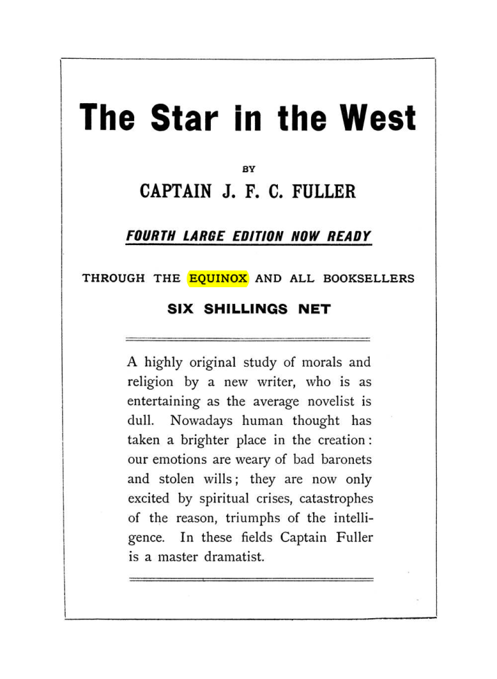 Original scan of The Equinox (Volume I, Number VIII), PDF page 429