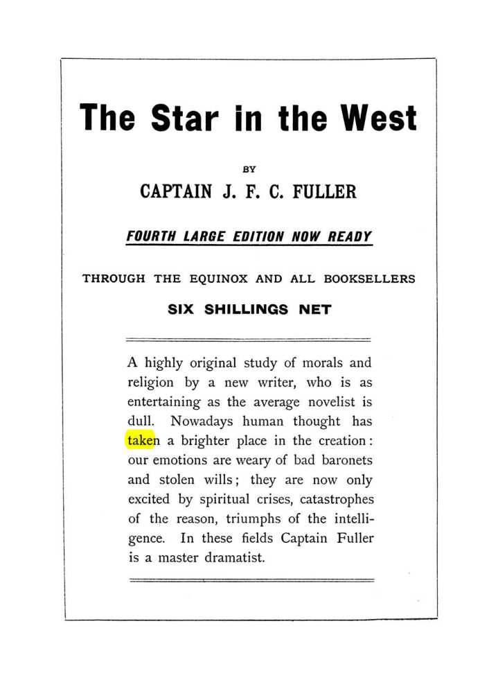 Original scan of The Equinox (Volume I, Number VIII), PDF page 429