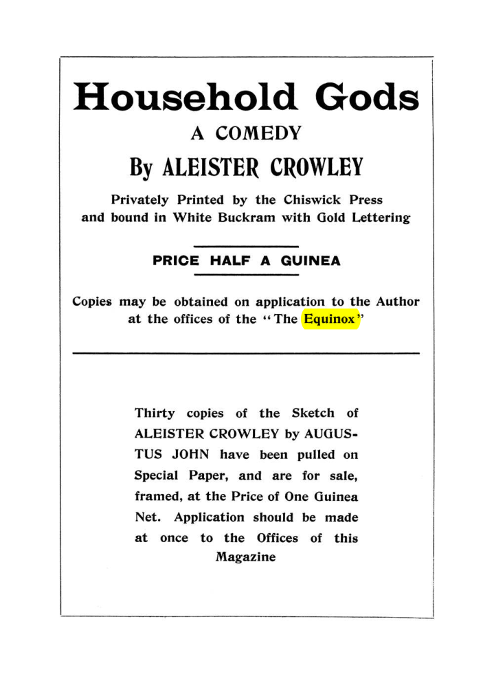 Original scan of The Equinox (Volume I, Number VIII), PDF page 431