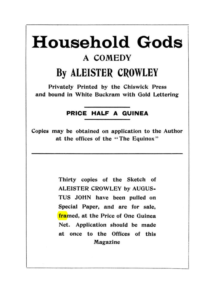 Original scan of The Equinox (Volume I, Number VIII), PDF page 431