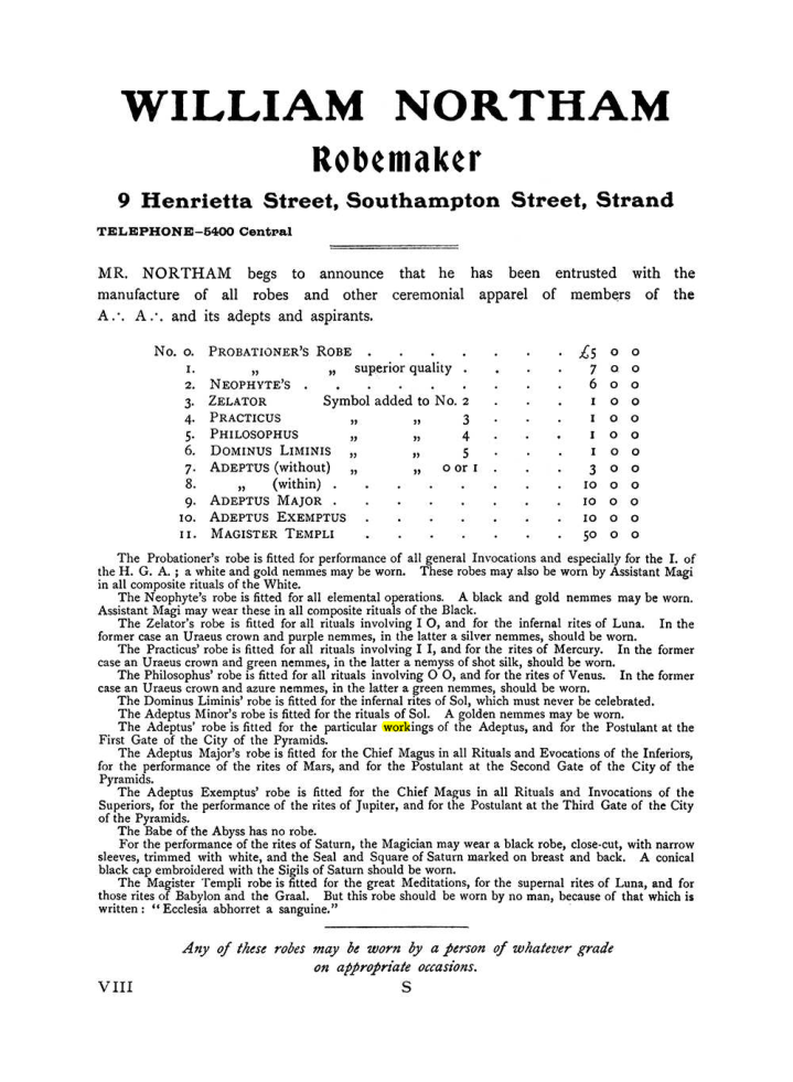 Original scan of The Equinox (Volume I, Number VIII), PDF page 433