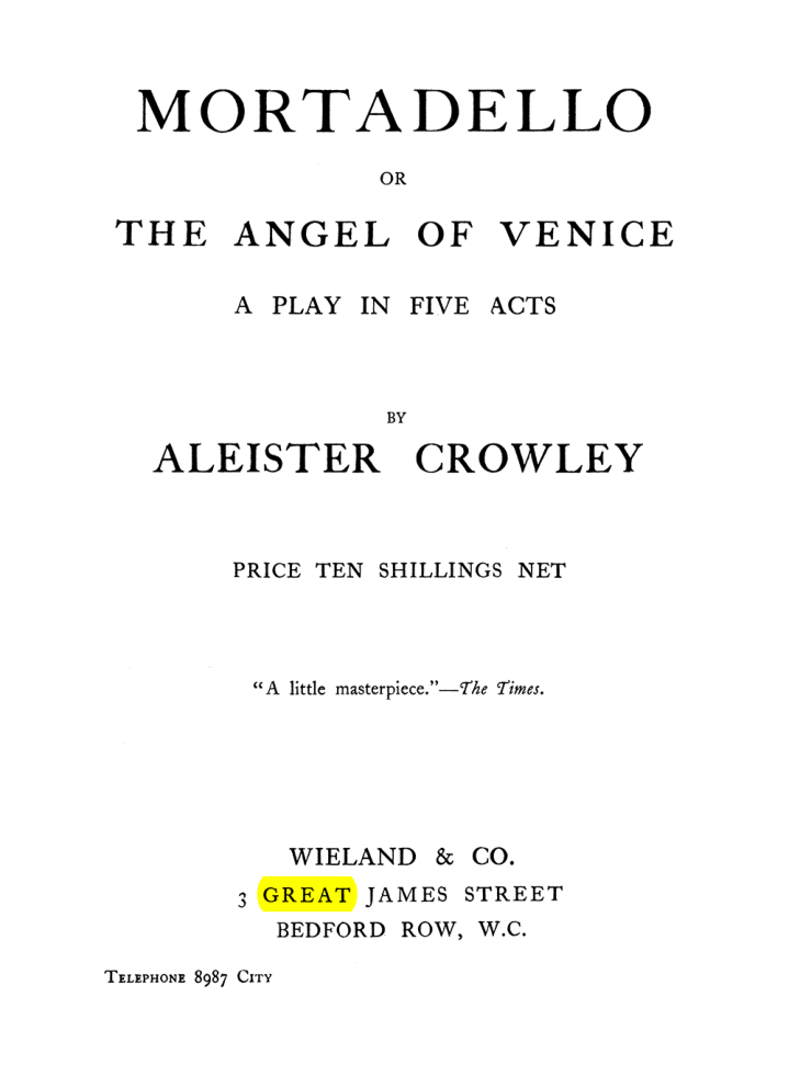 Original scan of The Equinox (Volume I, Number VIII), PDF page 438