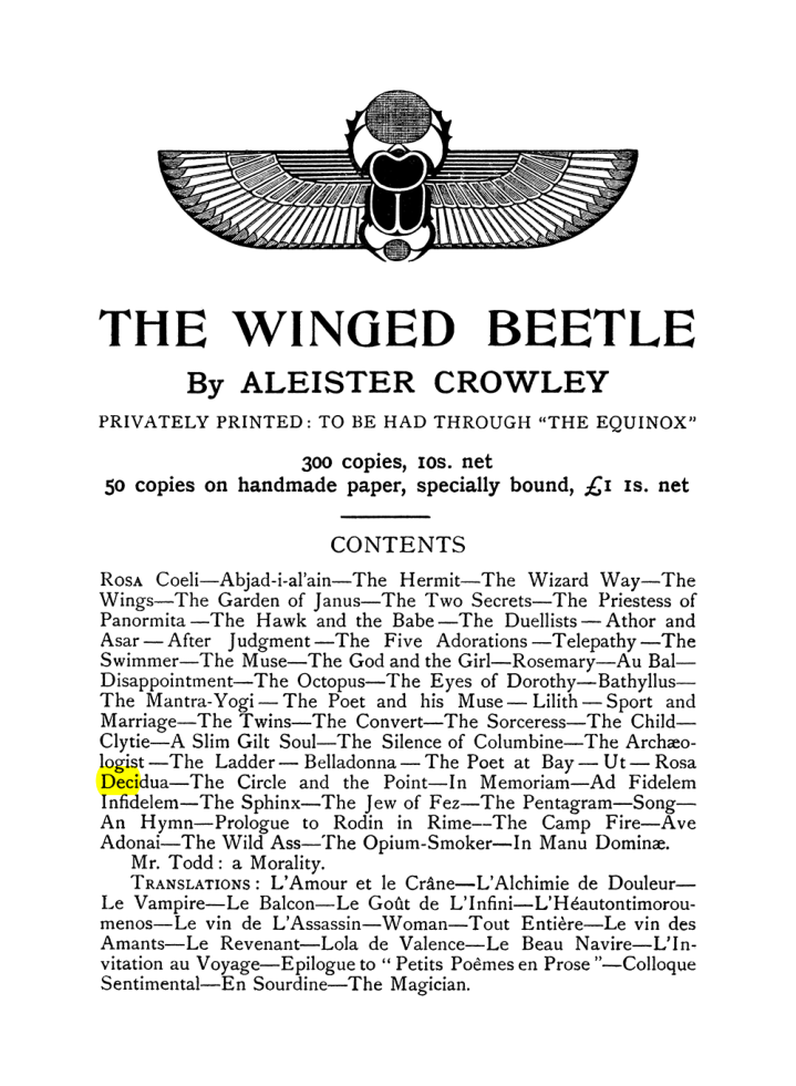 Original scan of The Equinox (Volume I, Number VIII), PDF page 439