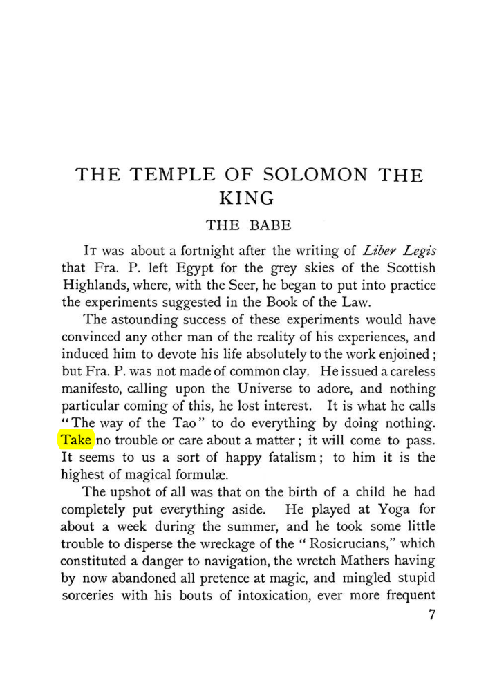 Original scan of The Equinox (Volume I, Number VIII), PDF page 47