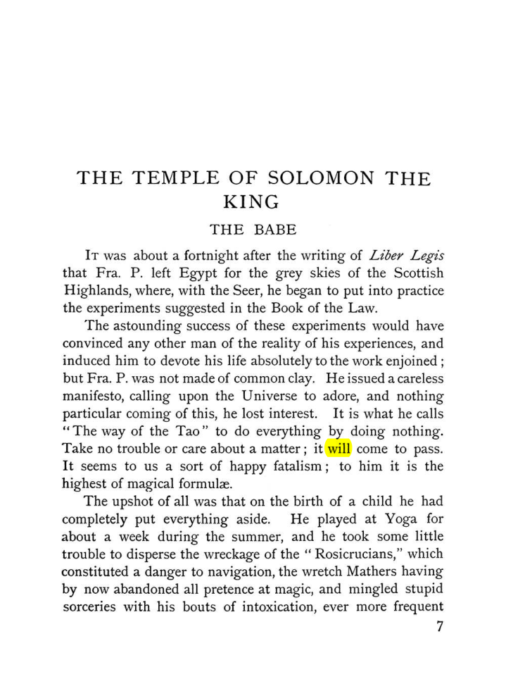Original scan of The Equinox (Volume I, Number VIII), PDF page 47