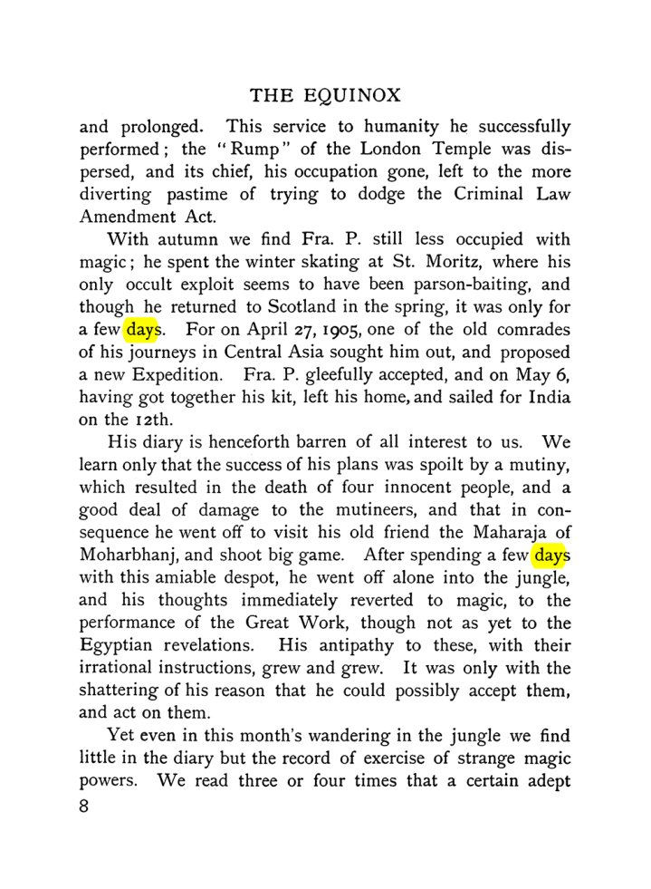 Original scan of The Equinox (Volume I, Number VIII), PDF page 48