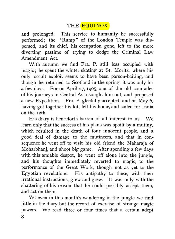 Original scan of The Equinox (Volume I, Number VIII), PDF page 48