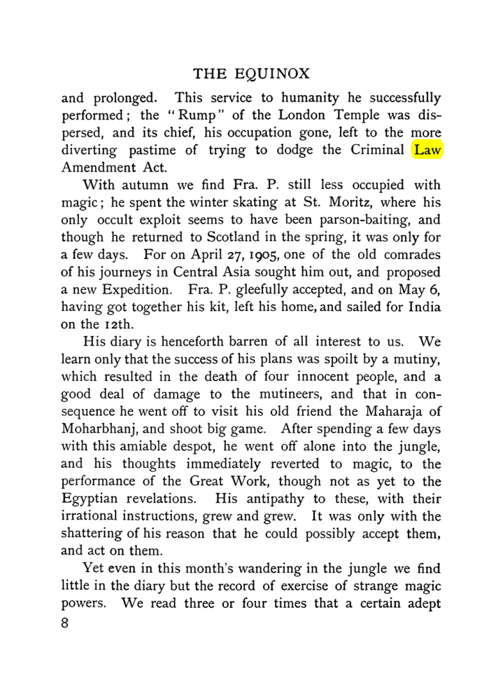 Original scan of The Equinox (Volume I, Number VIII), PDF page 48