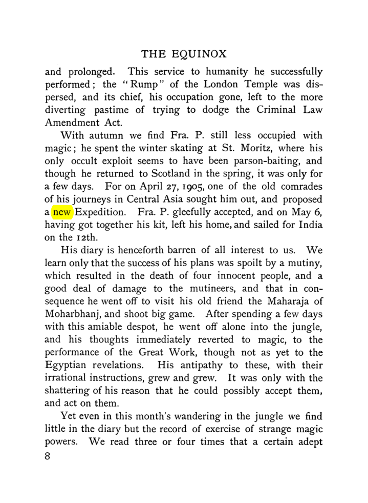 Original scan of The Equinox (Volume I, Number VIII), PDF page 48