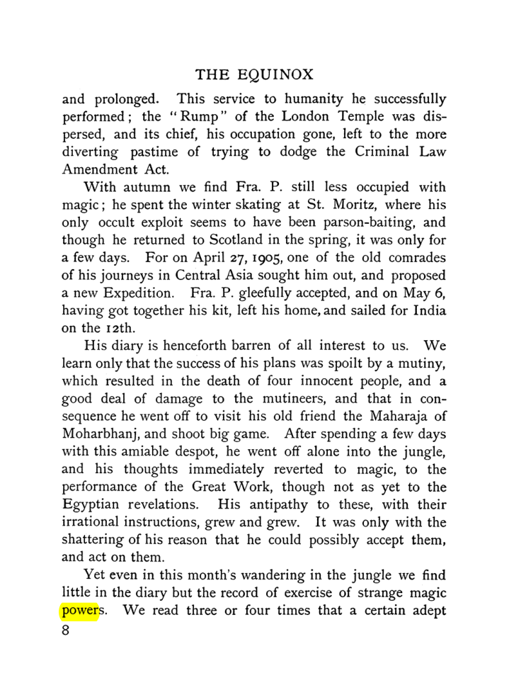 Original scan of The Equinox (Volume I, Number VIII), PDF page 48