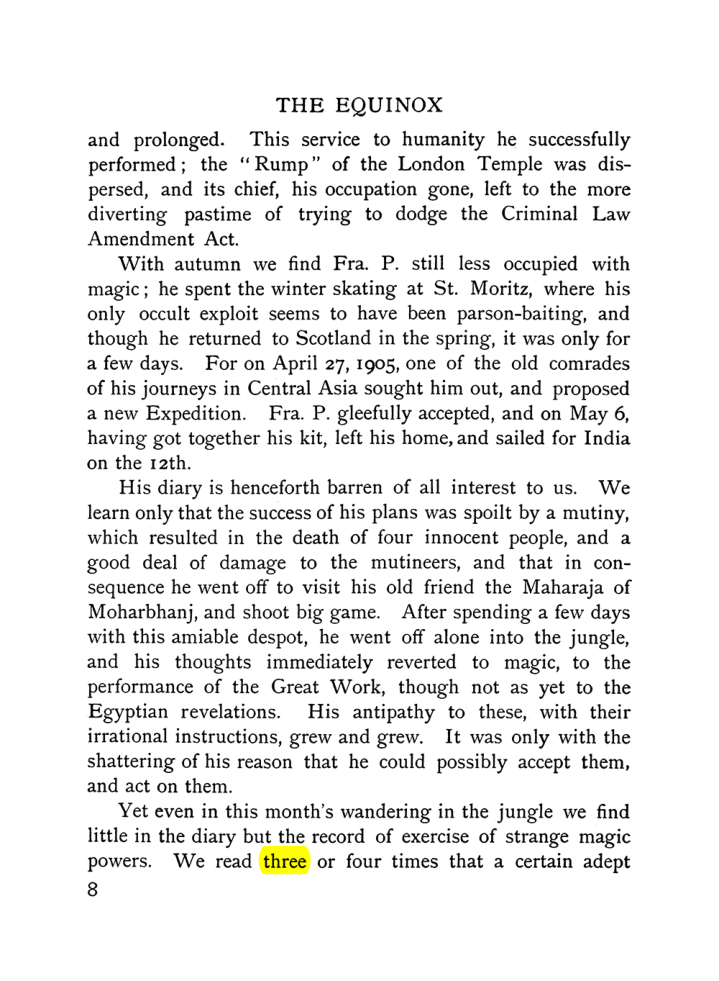 Original scan of The Equinox (Volume I, Number VIII), PDF page 48