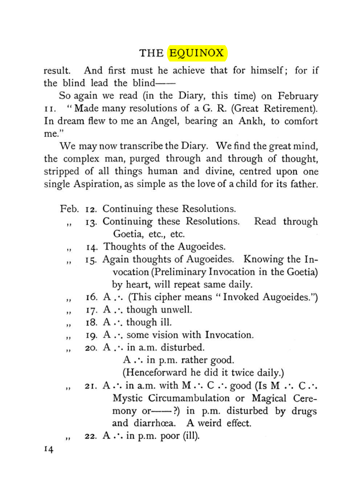 Original scan of The Equinox (Volume I, Number VIII), PDF page 54