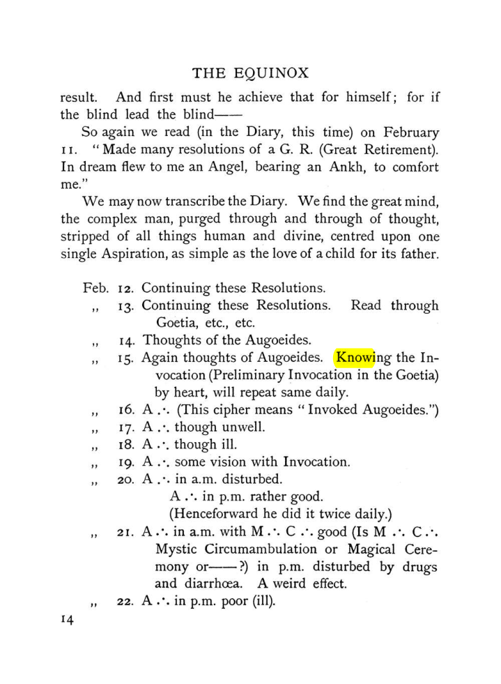 Original scan of The Equinox (Volume I, Number VIII), PDF page 54