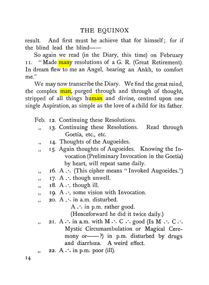 Original scan of The Equinox (Volume I, Number VIII), PDF page 54