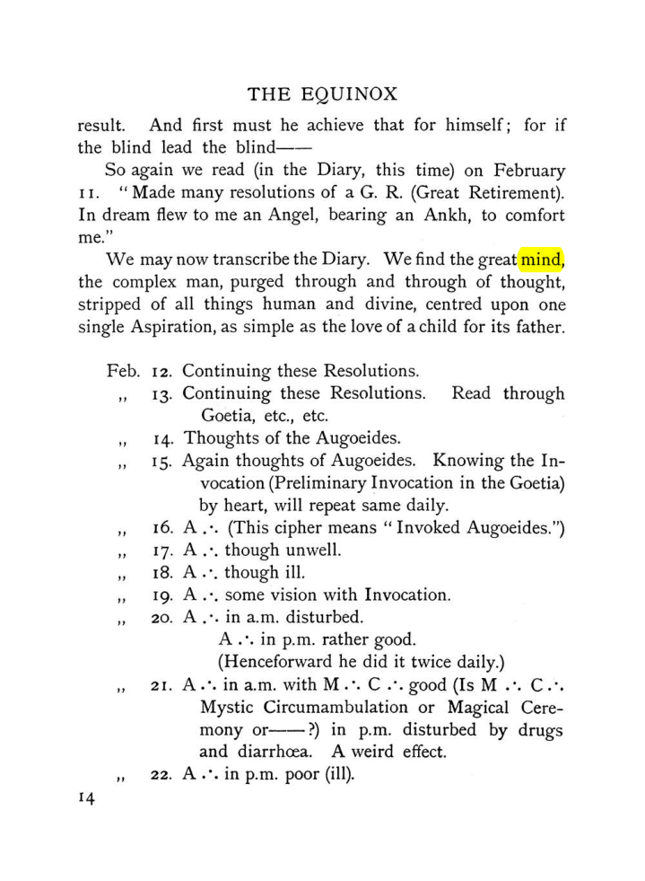 Original scan of The Equinox (Volume I, Number VIII), PDF page 54