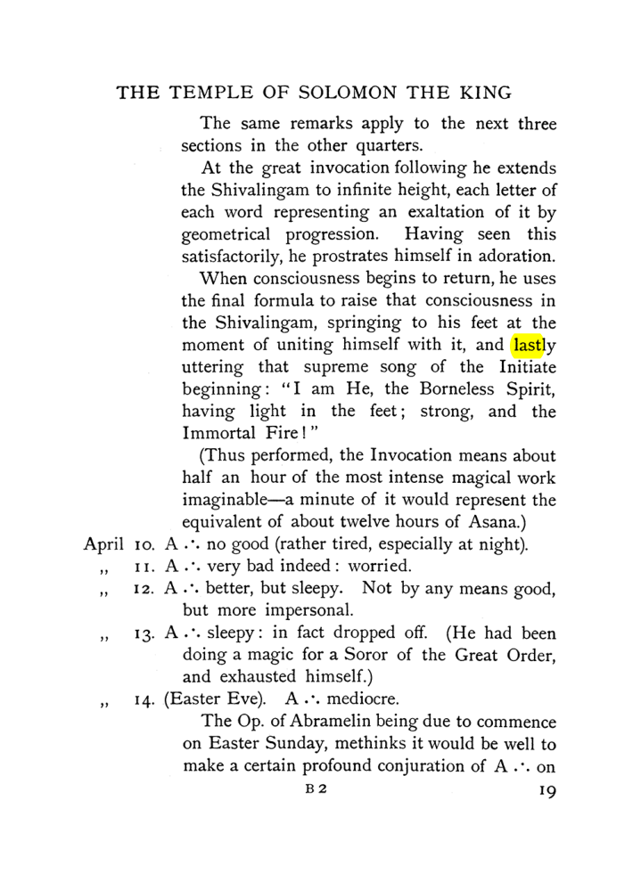 Original scan of The Equinox (Volume I, Number VIII), PDF page 59