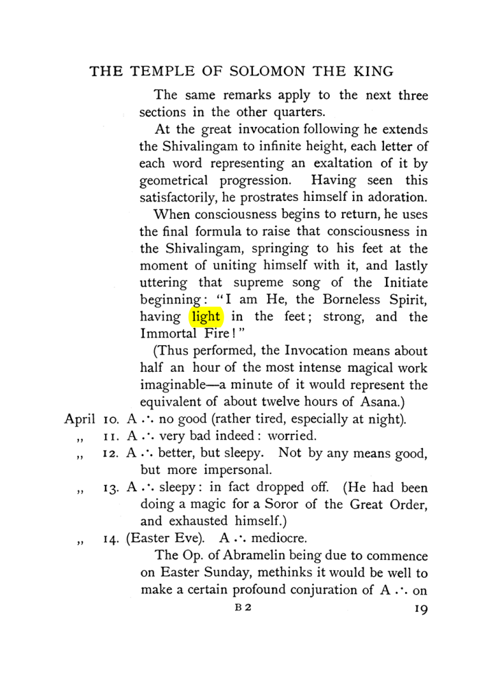 Original scan of The Equinox (Volume I, Number VIII), PDF page 59