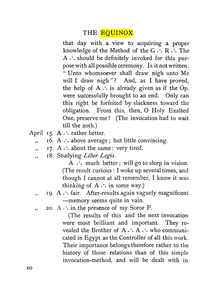 Original scan of The Equinox (Volume I, Number VIII), PDF page 60