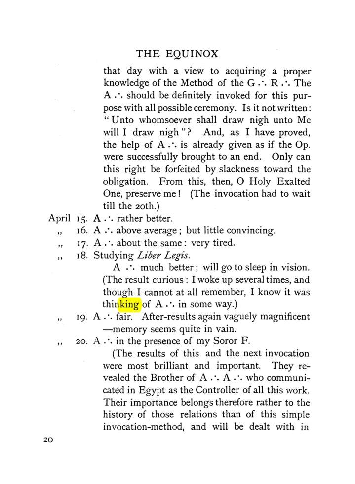 Original scan of The Equinox (Volume I, Number VIII), PDF page 60