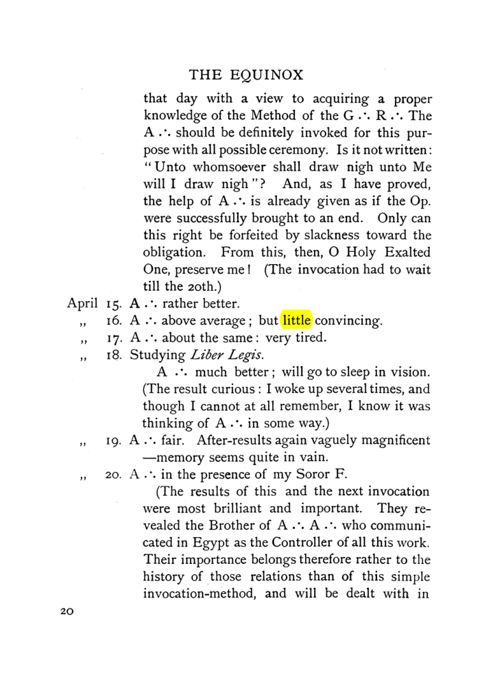 Original scan of The Equinox (Volume I, Number VIII), PDF page 60