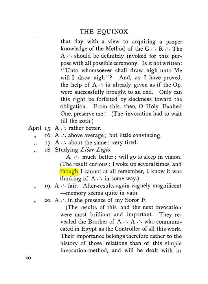 Original scan of The Equinox (Volume I, Number VIII), PDF page 60