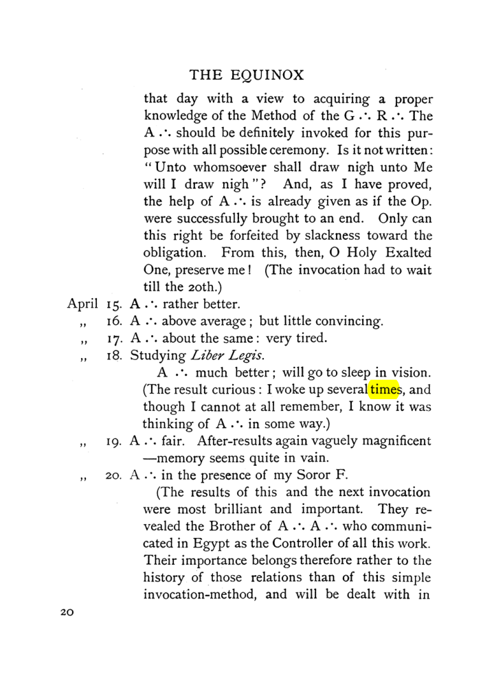 Original scan of The Equinox (Volume I, Number VIII), PDF page 60