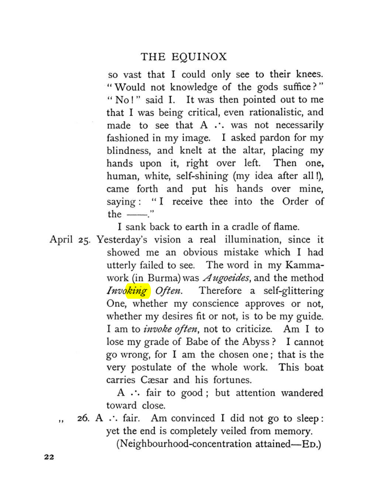 Original scan of The Equinox (Volume I, Number VIII), PDF page 62
