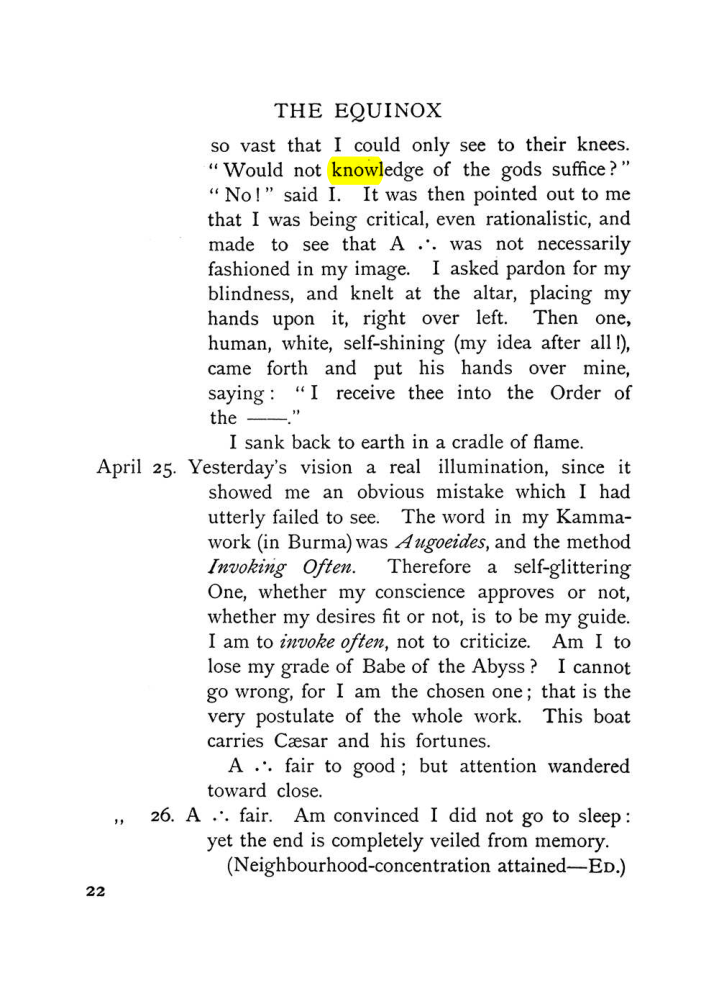 Original scan of The Equinox (Volume I, Number VIII), PDF page 62