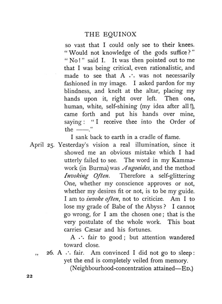 Original scan of The Equinox (Volume I, Number VIII), PDF page 62