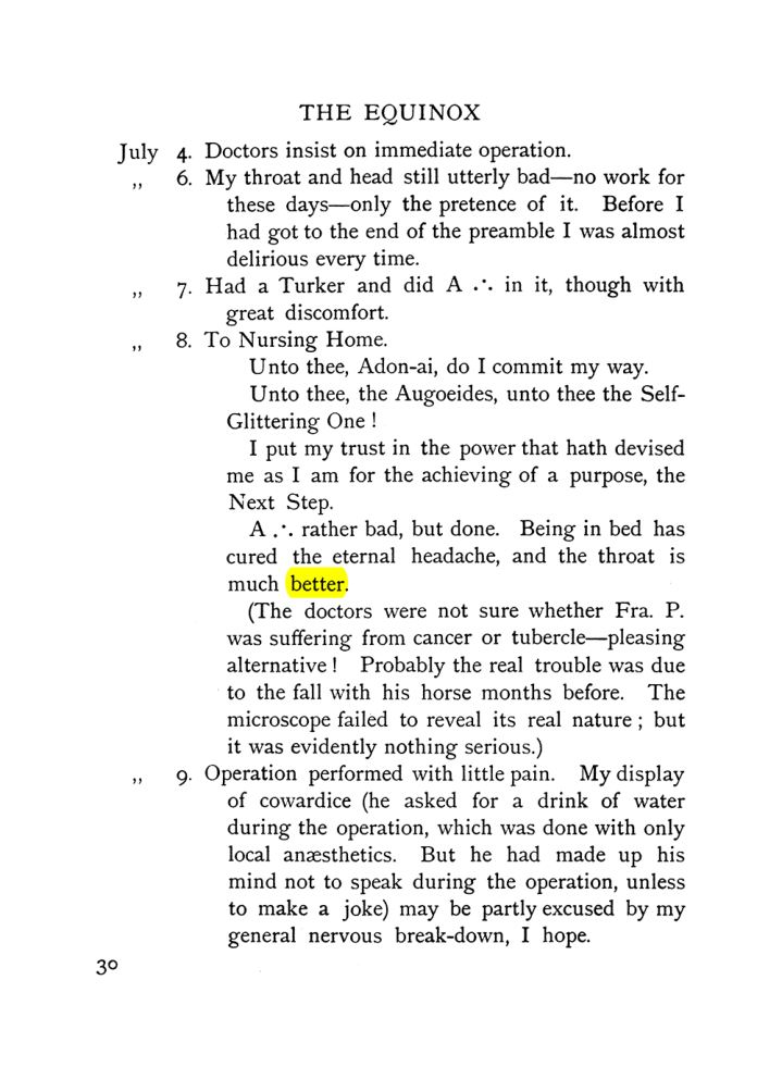 Original scan of The Equinox (Volume I, Number VIII), PDF page 70
