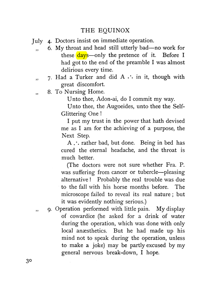 Original scan of The Equinox (Volume I, Number VIII), PDF page 70