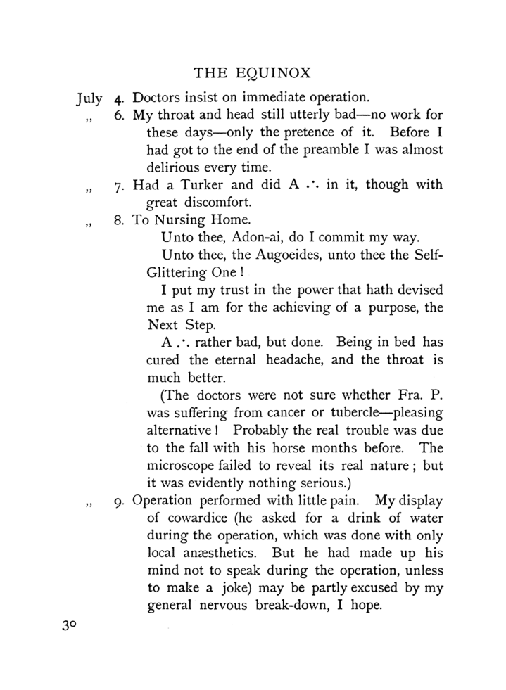 Original scan of The Equinox (Volume I, Number VIII), PDF page 70