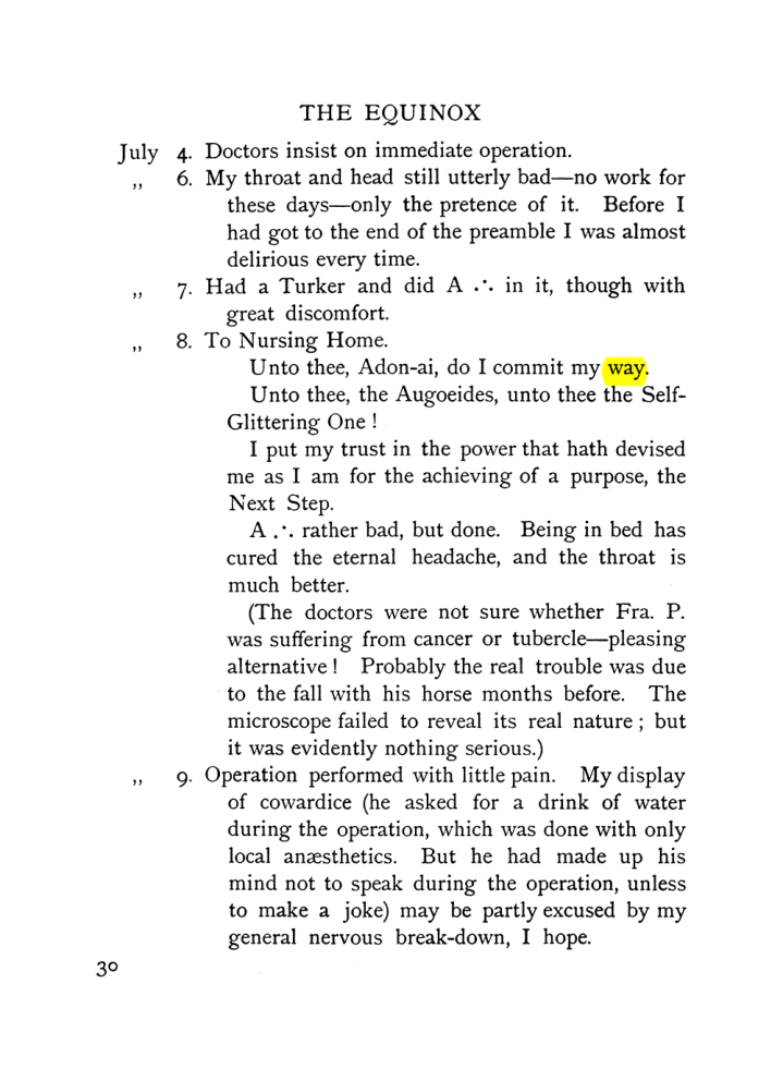 Original scan of The Equinox (Volume I, Number VIII), PDF page 70