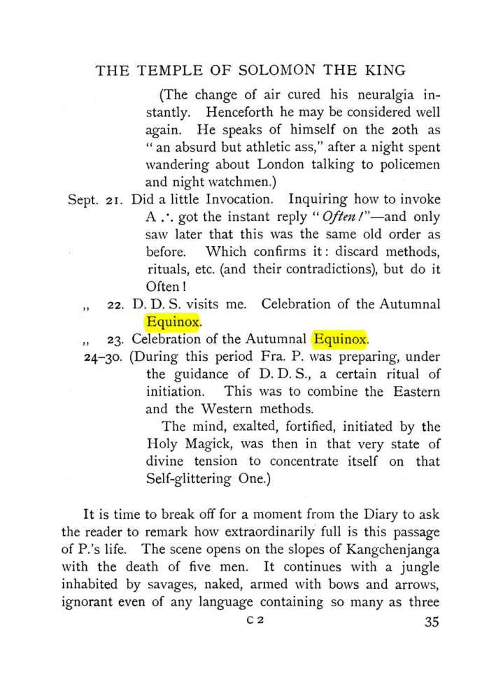 Original scan of The Equinox (Volume I, Number VIII), PDF page 77