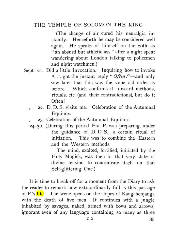 Original scan of The Equinox (Volume I, Number VIII), PDF page 77