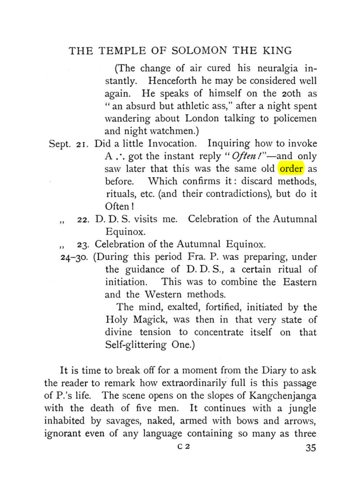 Original scan of The Equinox (Volume I, Number VIII), PDF page 77