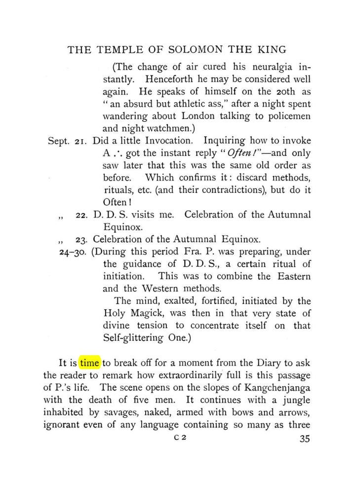 Original scan of The Equinox (Volume I, Number VIII), PDF page 77
