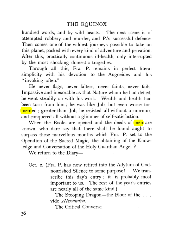Original scan of The Equinox (Volume I, Number VIII), PDF page 78
