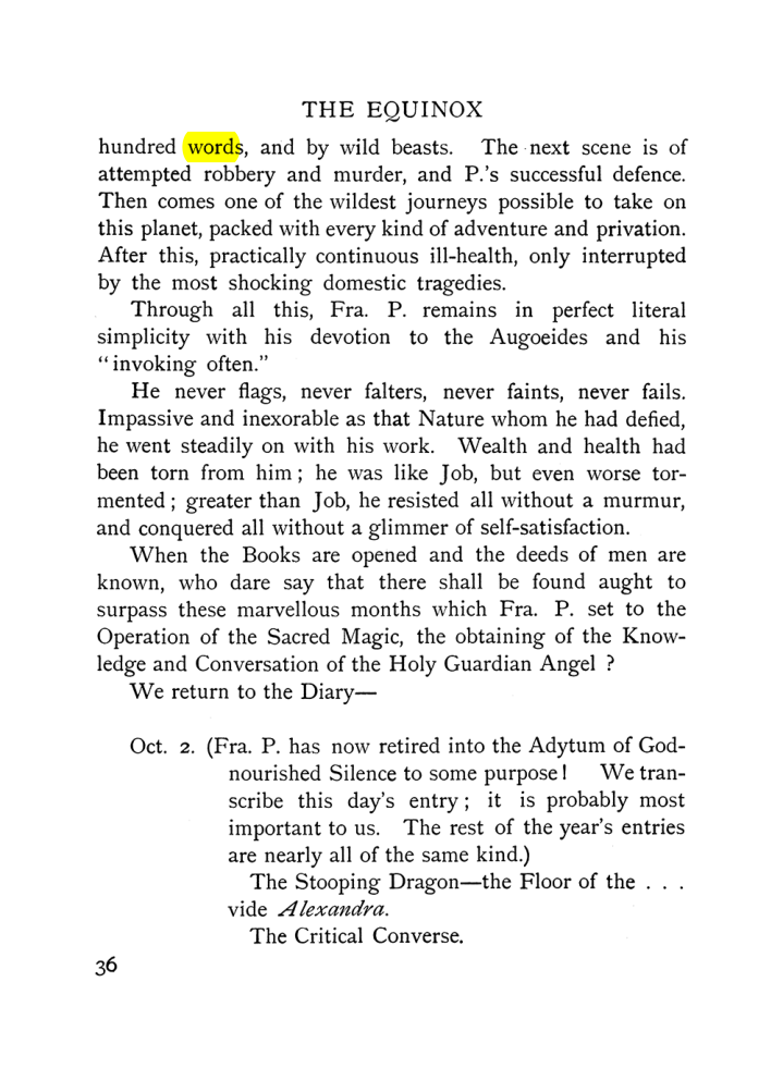 Original scan of The Equinox (Volume I, Number VIII), PDF page 78