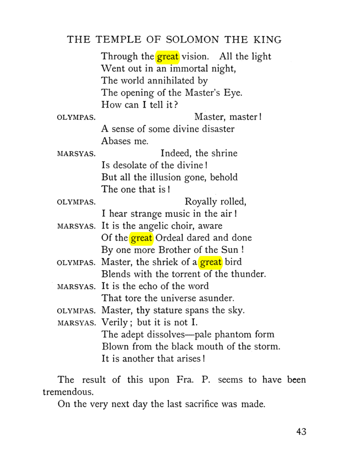 Original scan of The Equinox (Volume I, Number VIII), PDF page 85