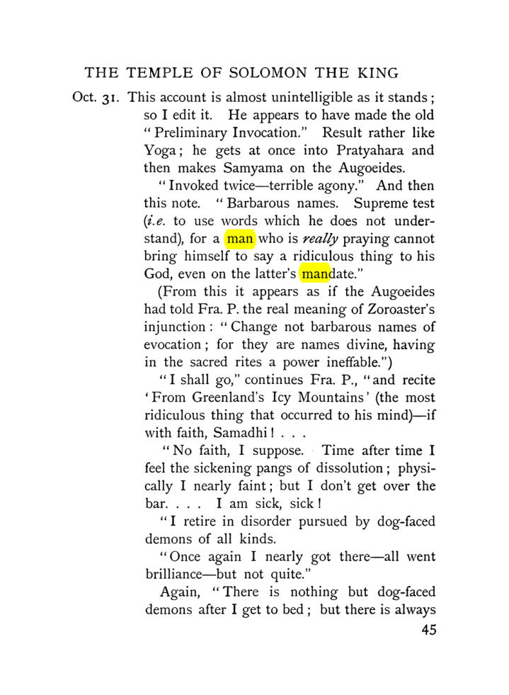 Original scan of The Equinox (Volume I, Number VIII), PDF page 87
