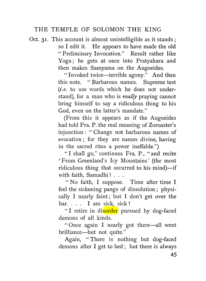 Original scan of The Equinox (Volume I, Number VIII), PDF page 87