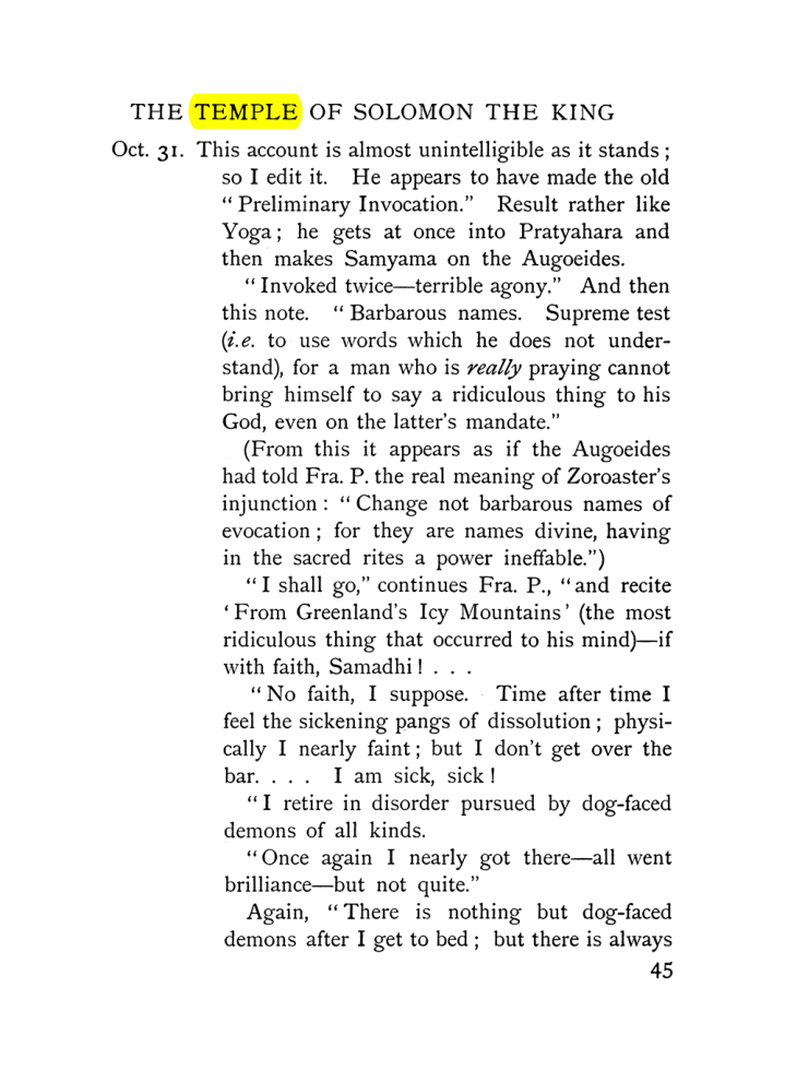 Original scan of The Equinox (Volume I, Number VIII), PDF page 87